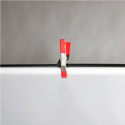 Pinza de resorte de acero 75 mm