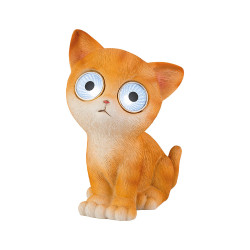 Figura solar gato modelos variados