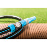 Conector rápido de manguera con válvula cellpro 6 bar, ¾ pulg, blister
