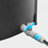 Depósito plegable recolector de agua de lluvia, 250 l, ø60 x 90 cm