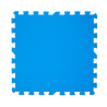 Tapices de suelo protector suelo azul. 50 x 50 cm. 9 unidades