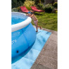 Suelo protector de piscinas 9 piezas, 500 x 500 x 4,5 mm