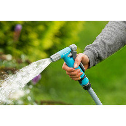 Pistola de riego y conectores hydron cellpro ¾ pulg 6 bar, 2 funciones, blister