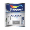 Pintura azulejos al agua satinado gris granito 750 ml