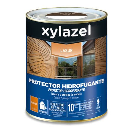 Lasur decorativo al agua satinado wengé 750 ml
