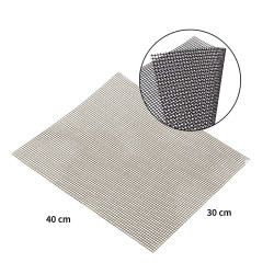 Alfombrilla antiadherente reutilizable para cocinar en barbacoa, okfuego, 30 x 40 cm, 3 uds