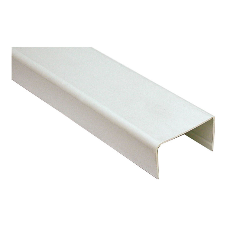 Tapa para canal clima de 60 x 60 mm. para soporte 66006 (precio por mts)
