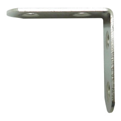 Ángulo refuerzo an24, acero inoxidable, 40 x 40 x 16 mm. 4 unidades