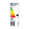 Bombilla dicroica led gu10 10 w 932 lm 3200 k luz cálida 120° ø5 x 6,4 cm