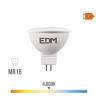 Bombilla dicroica led mr16 8 w 780 lm 4000 k luz dia 120° ø5 x 5 cm