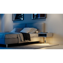 Piloto de noche con sensor de movimiento alargado