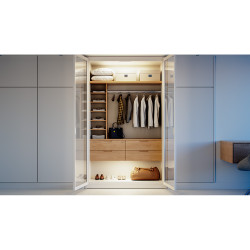 Piloto de noche con sensor de movimiento alargado