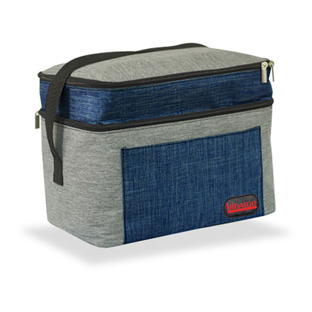 Nevera diseño bicolor, con asa, 10 l