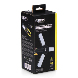 Linterna solar force t1 plegable recargable usb