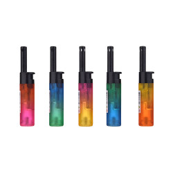 Encendedor electrónico recargable, colores surtidos