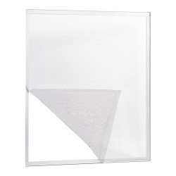 Mosquitera adhesiva blanca 150 x 180 cm, 1 uds