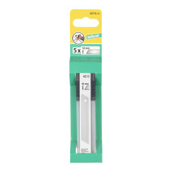 Cuchillas de seguridad 18mm, 5 uds