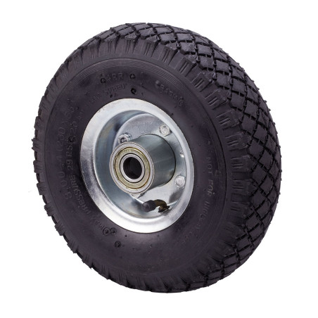 Rueda neumática con nucleo metálico y rodamiento de bolas, carga máx. 175 kg, ø 26 cm