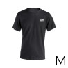 *merchandising* camiseta negra talla-m manga corta bordada edm