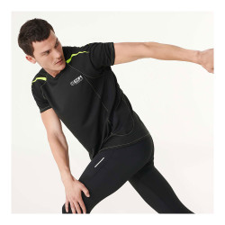 Camiseta deportiva negra talla-m roly