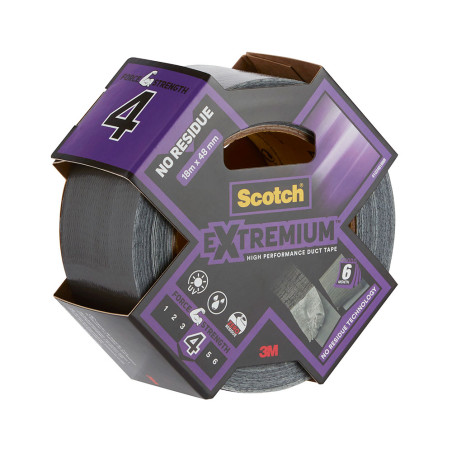Cinta americana extremium 4 sin residuos, 18 m x 48 mm