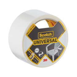 Cinta americana universal 3 10 m x 48 mm, blanca