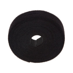 Tira para agrupar a medida negro 19 mm x 3,65 m