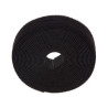 Tira para agrupar a medida negro 19 mm x 3,65 m