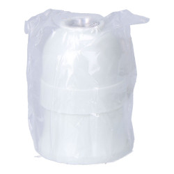 Portalámparas baquelita interior cerámico e27, 4 a 230 v, blanco, ø43 x 60 mm (retractilado)