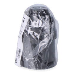 Portalámparas corriente e27 negro (retractilado)