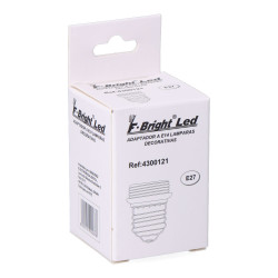 Adaptador de e27 a e14 lámparas decorativas