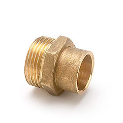 Entronque m 243 1" x 22 mm latón
