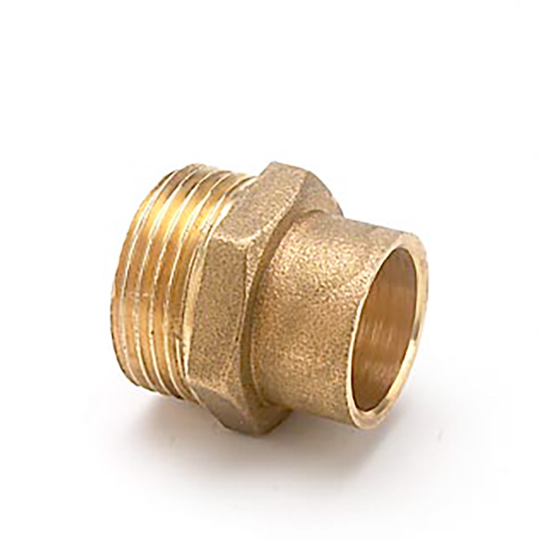 Entronque m 243 1" x 22 mm latón