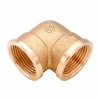 Codo h-h 1" latón