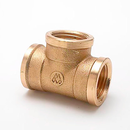 Te h-h-h 1" latón