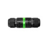 Conector estanco ip68 lineal 2 polos + tierra