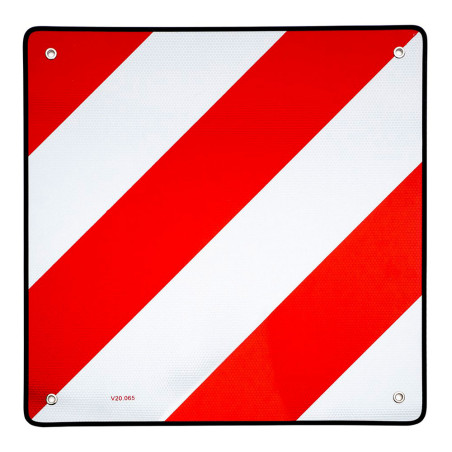 Señal carga sobresaliente reflectante 500 x 500 mm