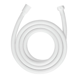Flexo de ducha design 175 cm blanco mate