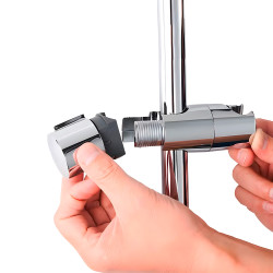 Soporte ajustable para cabezal de ducha universal