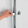 Soporte ajustable para cabezal de ducha metal