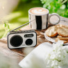 Radio digital pll am/fm ad 1906, 12,5 x 3 x 7,5 cm