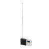 Radio digital pll fm ad 1908, 12,5 x 3 x 7 cm