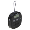Radio fm resistente al agua ipx4 ad 1912, 9 x 9 x 2,5 cm