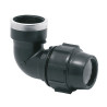 Codo mixto 90° rosca hembra polipropileno 32 mm x 1"