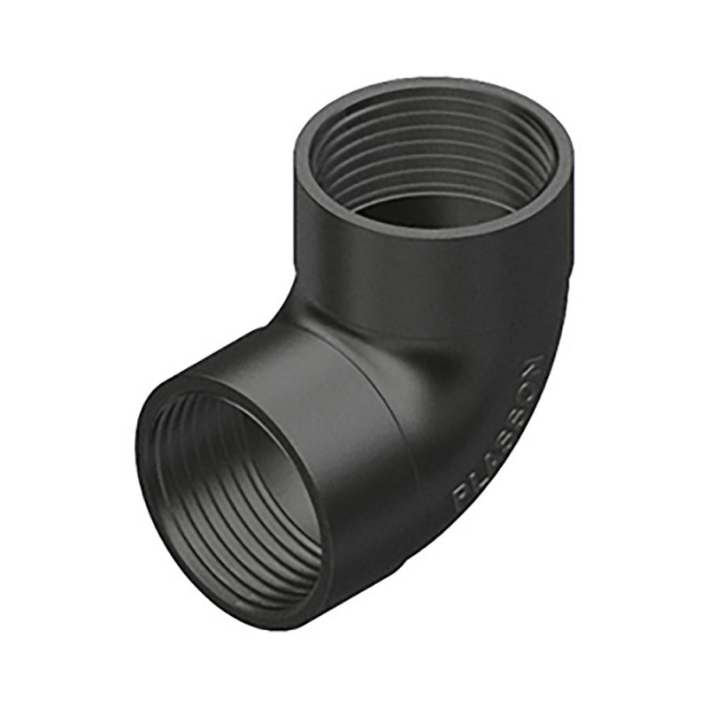Codo 90° rosca hembra polipropileno 3/4"
