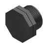 Tapon rosca macho polipropileno 1/2"