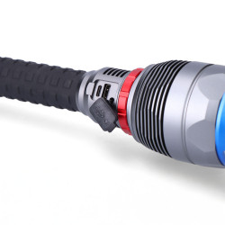 Linterna led de largo alcance, wolf pro r1, 23000 lm