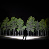 Linterna led de largo alcance, wolf pro r1, 23000 lm