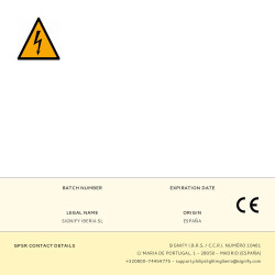 Regleta estanca projectline 4000 k 2000 lm luz dia, 60 cm