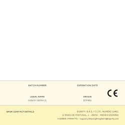 Plafón led circular con sensor acuna 12 w 4000 k 1500 lm 24,5 x 24,5 x 6,3 cm